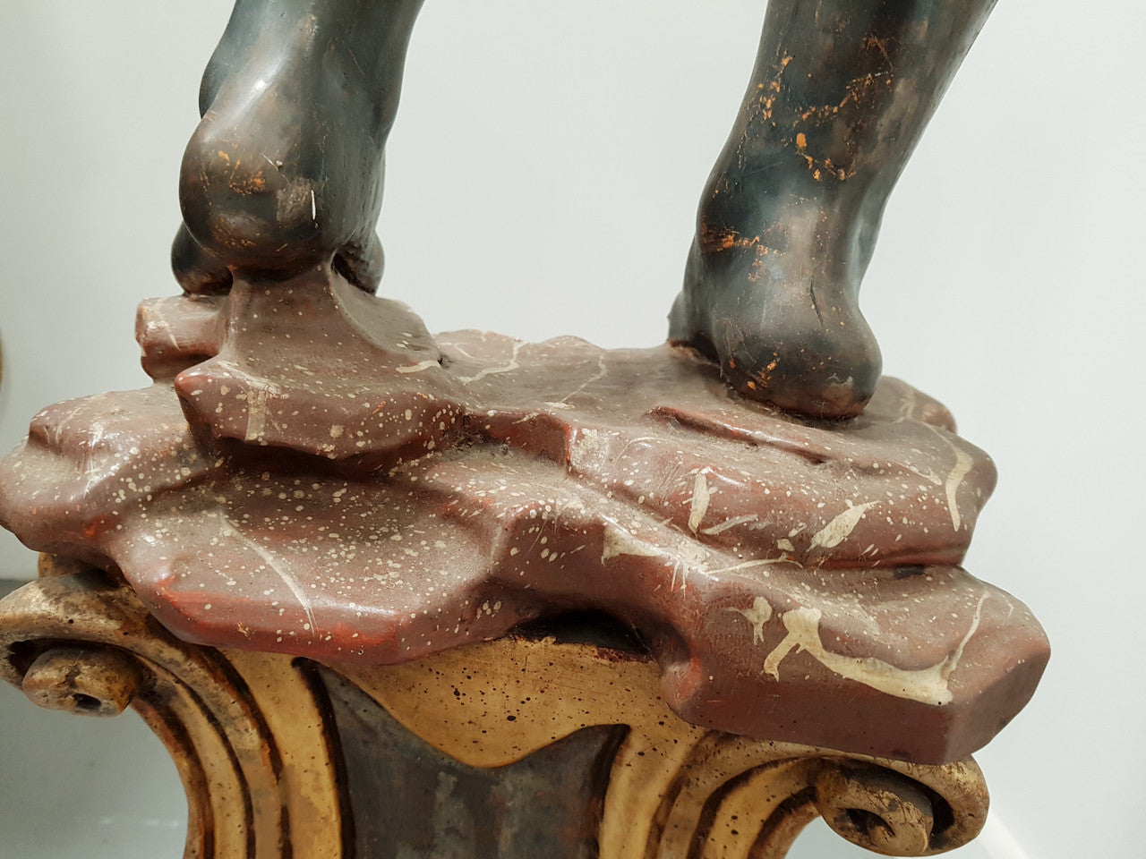 Wooden 19th Century Italian Blackamoor Floor Lamp | Antique & Vintage | Moonee Ponds Antiques | Australia Wide Delivery