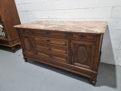 Lovely French Oak Carved Sideboard | Antique & Vintage | Moonee Ponds Antiques | Australia Wide Delivery