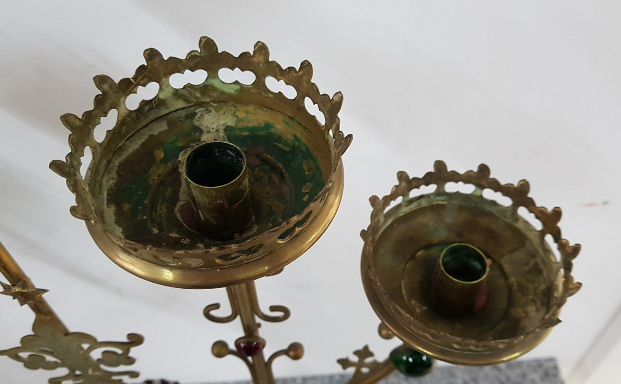 Antique Church Candle Holder | Antique & Vintage | Moonee Ponds Antiques | Australia Wide Delivery