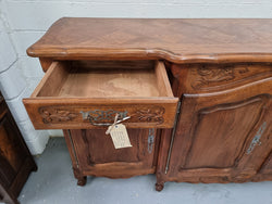French Oak Louis XV Style Sideboard With Two Drawers & Four Cupboards | Antique & Vintage | Moonee Ponds Antiques | Australia Wide Delivery