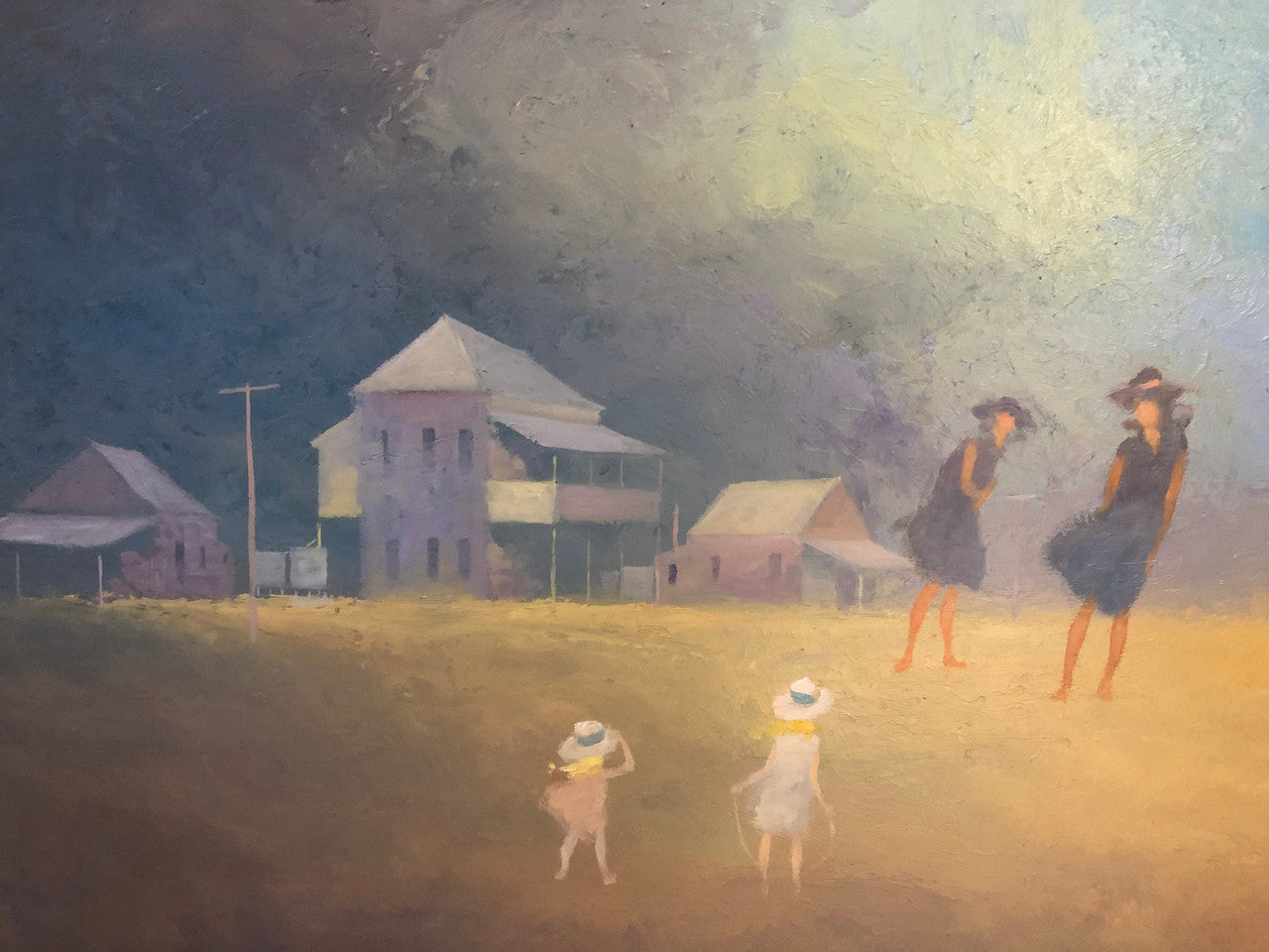 Australian Oil painting. | Antique & Vintage | Moonee Ponds Antiques | Australia Wide Delivery