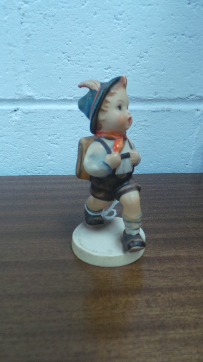 Goebel Hiking Boy Figurine | Antique & Vintage | Moonee Ponds Antiques | Australia Wide Delivery