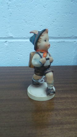Goebel Hiking Boy Figurine | Antique & Vintage | Moonee Ponds Antiques | Australia Wide Delivery