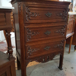 French Three Drawer Chest