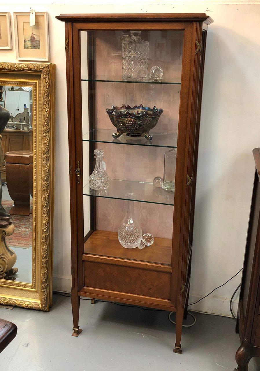 Beautiful French Louis XVI style vitrine | Antique & Vintage | Moonee Ponds Antiques | Australia Wide Delivery