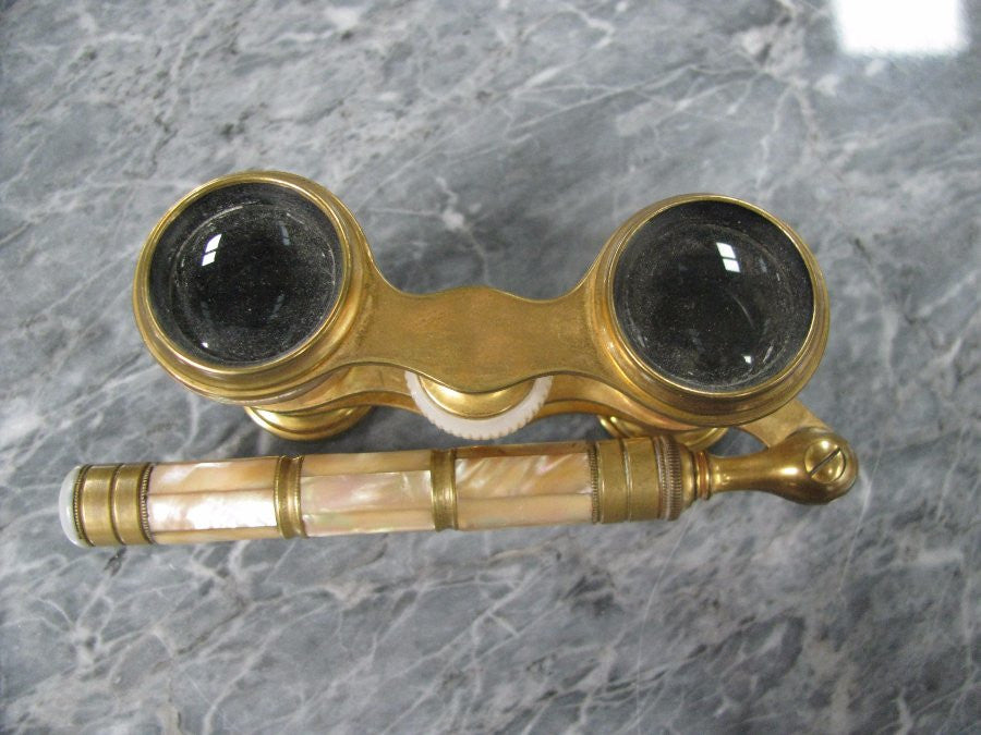 Mother of pearl opera glasses