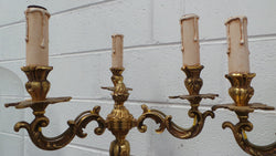 Gorgeous pair of Antique French Gilt Bronze Girandoles | Antique & Vintage | Moonee Ponds Antiques | Australia Wide Delivery