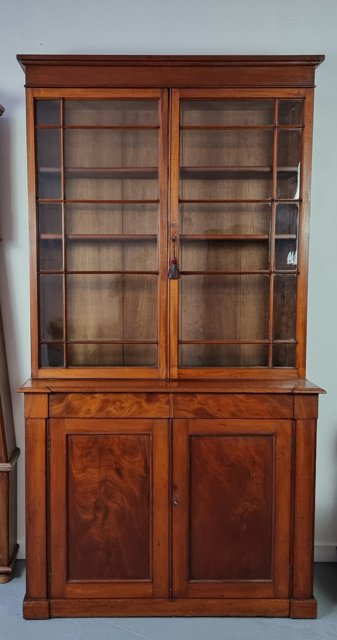Rare Early Australian Colonial Full Cedar Bookcase | Antique & Vintage | Moonee Ponds Antiques | Australia Wide Delivery