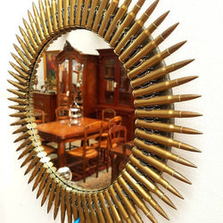 Trench Art Bullet Mirror | Antique & Vintage | Moonee Ponds Antiques | Australia Wide Delivery