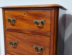 Pair of English Victorian Mahogany Bedside Drawers | Antique & Vintage | Moonee Ponds Antiques | Australia Wide Delivery