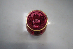 Bohemian Moser Style Cranberry Art Glass-2 | Antique & Vintage | Moonee Ponds Antiques | Australia Wide Delivery