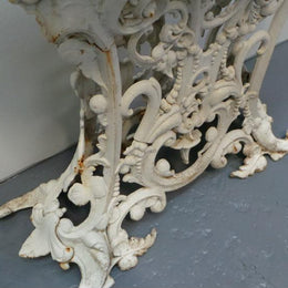 Victorian Style Cast Iron Table