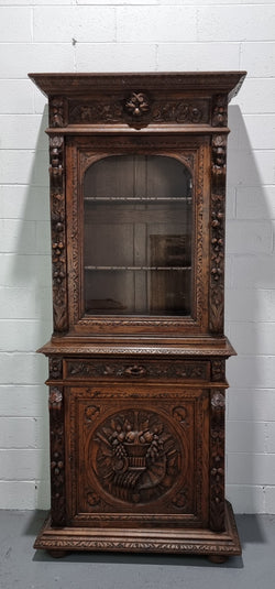 19th Century French Oak Gothic Style Cabinet | Antique & Vintage | Moonee Ponds Antiques | Australia Wide Delivery