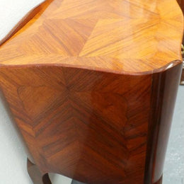 Pair of French Inlaid Bedsides Cabinets