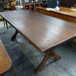 Rustic French Oak Table