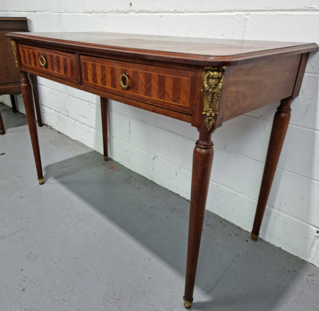 Beautiful French Late 19th Century Inlaid desk