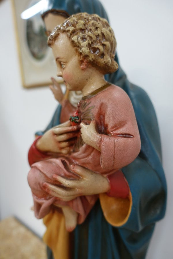 Statue Of Madonna And Child