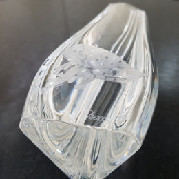 Anne Dybka Baccarat Crystal Vase