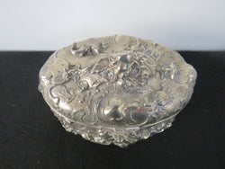 Charming Art Nouveau Style “Roger Bros” Silver Plated Casket | Antique & Vintage | Moonee Ponds Antiques | Australia Wide Delivery