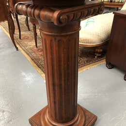 Stunning Tudor Style English Oak Pedestal