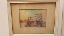 Framed Pair of Watercolour Paintings | Antique & Vintage | Moonee Ponds Antiques | Australia Wide Delivery