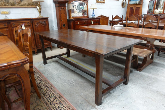 Rustic French Oak Dining Table