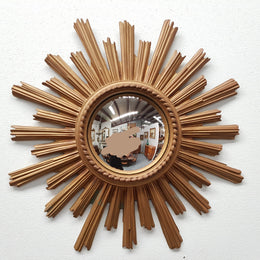 French Sunburst Wall Mirror