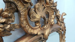 An Early 19 th Century Rare Rococo Highly Decorative Large Mirror | Antique & Vintage | Moonee Ponds Antiques | Australia Wide Delivery