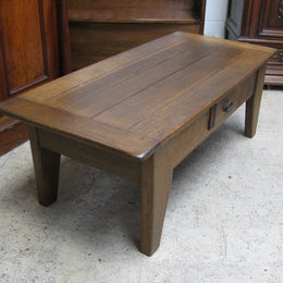 Rustic French Oak Coffee Table