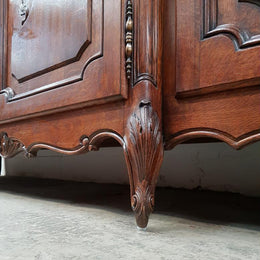 French Antique Louis XV Style Sideboard