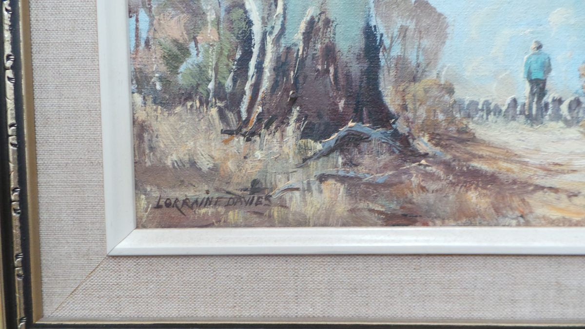 Country Scene Oil Painting | Antique & Vintage | Moonee Ponds Antiques | Australia Wide Delivery