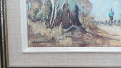 Country Scene Oil Painting | Antique & Vintage | Moonee Ponds Antiques | Australia Wide Delivery