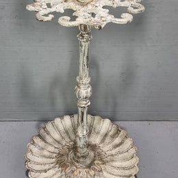 Lovely Antique French cast iron hat /coat/umbrella stand with ten arms, and in good original detailed condition.