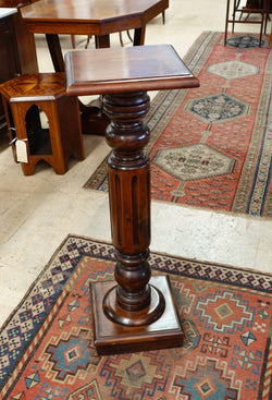 Edwardian Huon Pine Pedestal | Antique & Vintage | Moonee Ponds Antiques | Australia Wide Delivery