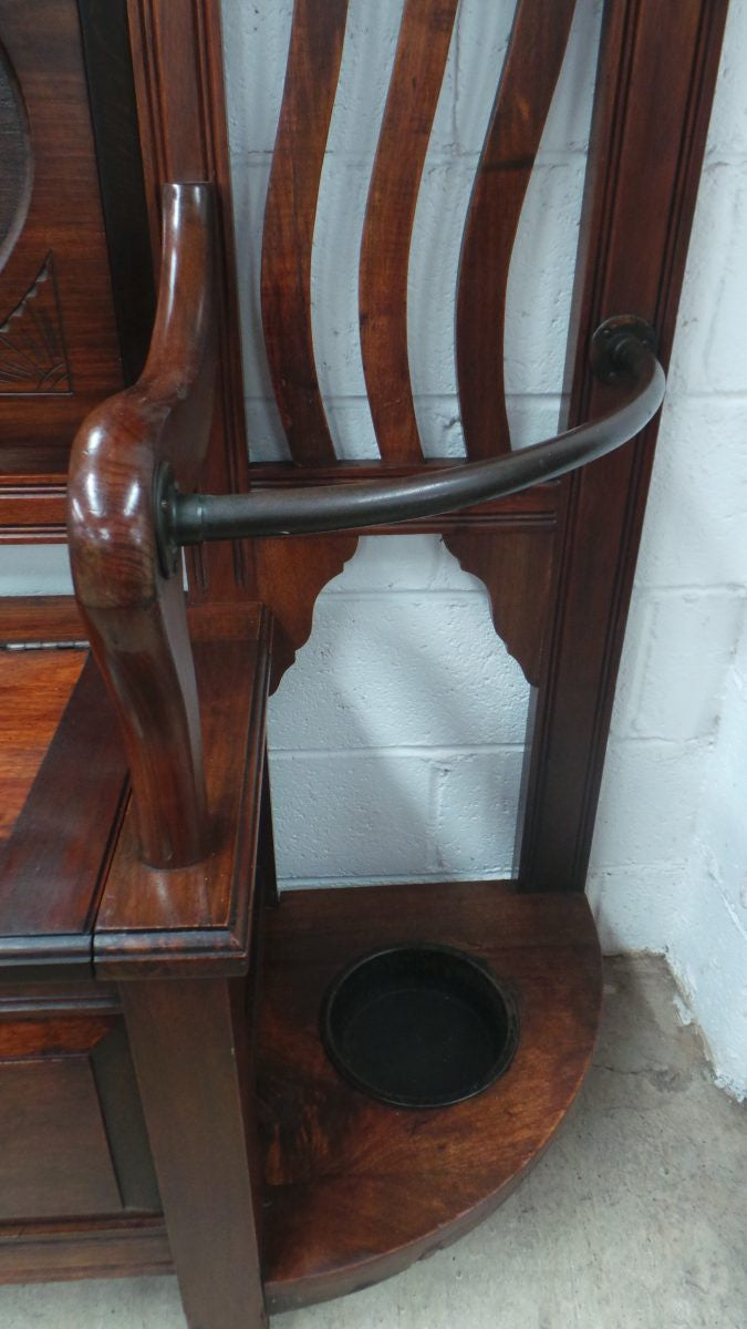 Australian Arts and Crafts Blackwood Hall Stand | Antique & Vintage | Moonee Ponds Antiques | Australia Wide Delivery