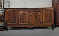 Louis XV Style French Oak Sideboard Consisting of Four Doors & Two Drawers | Antique & Vintage | Moonee Ponds Antiques | Australia Wide Delivery