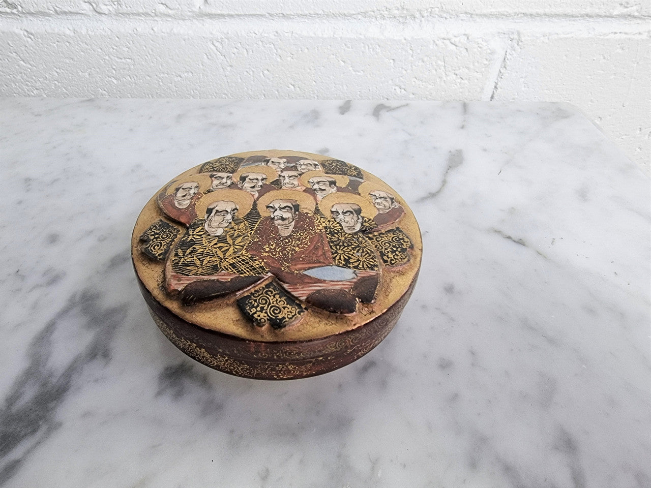 Antique Japanese Satsuma Lidded Bowl Meiji Period | Antique & Vintage | Moonee Ponds Antiques | Australia Wide Delivery
