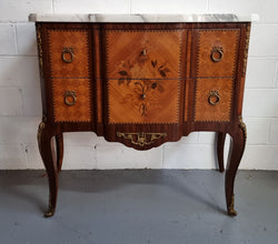 Beautiful French Marquetry Inlaid Transitional Commode | Antique & Vintage | Moonee Ponds Antiques | Australia Wide Delivery