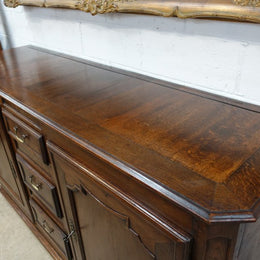 Antique French Oak Sideboard