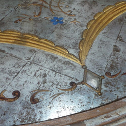 Unique and Exquisite French Hand painted Coffee Table