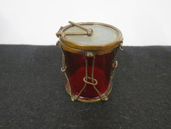 Very Rare Victorian Ruby Glass & Brass Trinket Box | Antique & Vintage | Moonee Ponds Antiques | Australia Wide Delivery