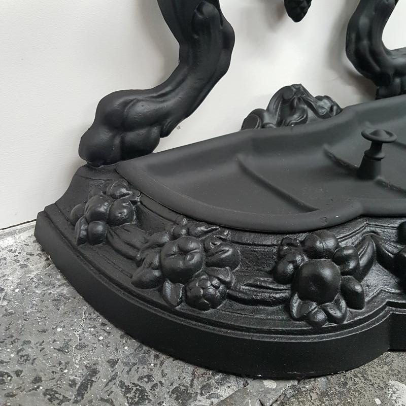 Black Antique Cast Iron Coat Stand | Antique & Vintage | Moonee Ponds Antiques | Australia Wide Delivery