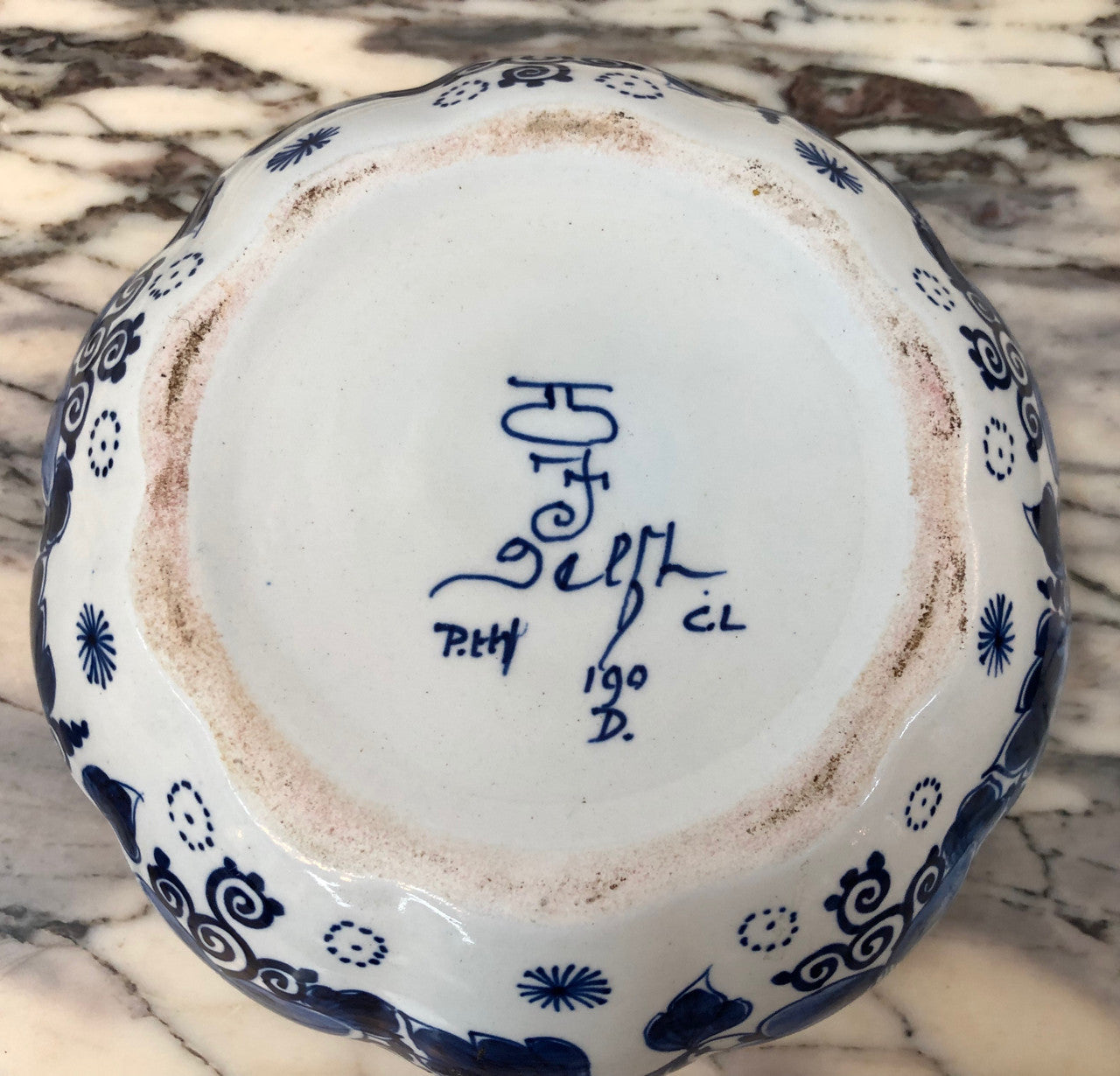 Beautiful Delft Lidded Bowl | Antique & Vintage | Moonee Ponds Antiques | Australia Wide Delivery