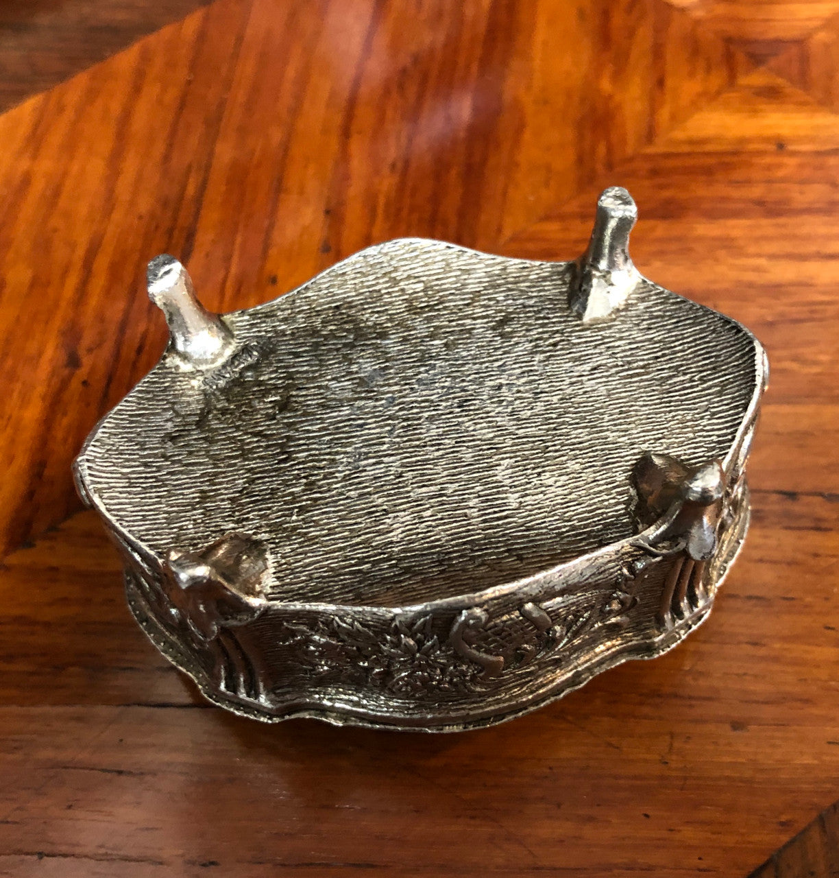 Vintage Metal Trinket Box With Cherubs | Antique & Vintage | Moonee Ponds Antiques | Australia Wide Delivery