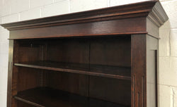 Lovely French Oak Open Shelf Bookcase | Antique & Vintage | Moonee Ponds Antiques | Australia Wide Delivery
