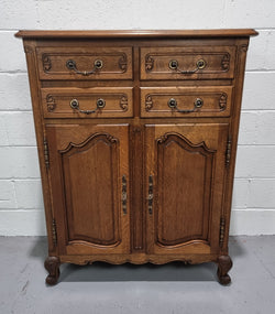 French Oak Louis XV Style Side Cabinet | Antique & Vintage | Moonee Ponds Antiques | Australia Wide Delivery