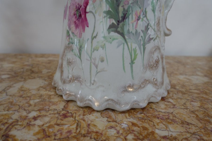 Victorian Floral English Meakin Jug | Antique & Vintage | Moonee Ponds Antiques | Australia Wide Delivery