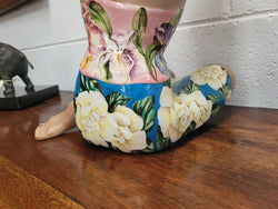 Vintage Art Deco Tropical Female Porcelain Figurine by Lenci Artist RONZAN | Antique & Vintage | Moonee Ponds Antiques | Australia Wide Delivery