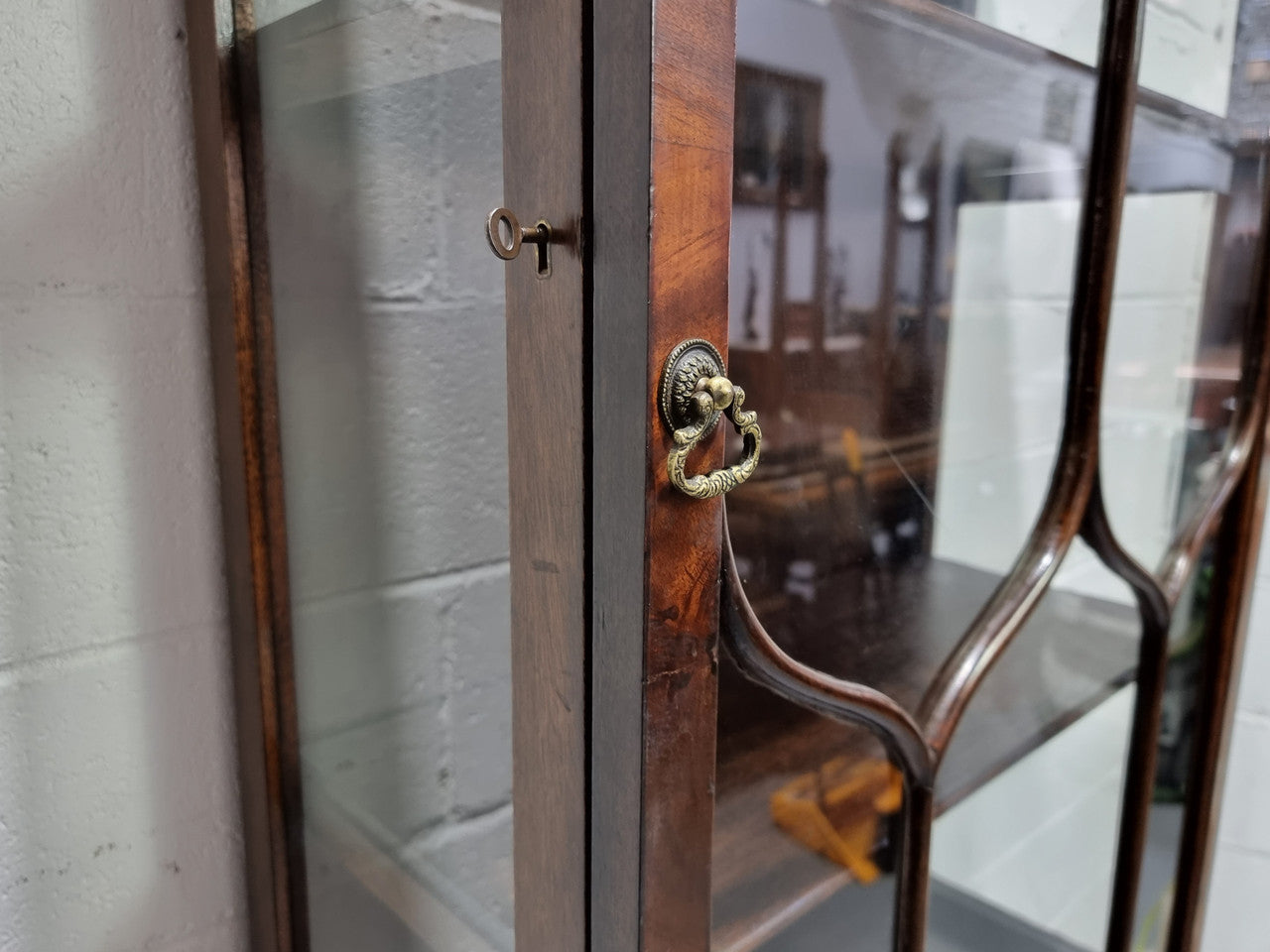 Antique Edwardian Walnut and Figured Walnut Display Cabinet | Antique & Vintage | Moonee Ponds Antiques | Australia Wide Delivery