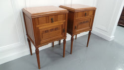 Fabulous Pair of French Bedside Cabinets | Antique & Vintage | Moonee Ponds Antiques | Australia Wide Delivery